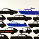 Illustration for article titled Can You Name All The Cars In The 1967 Geneva Auto Show Poster?